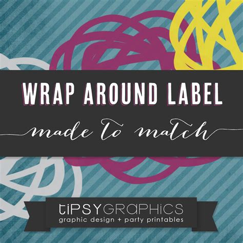 Wrap Around Address Labels Printable Add On Made To Match