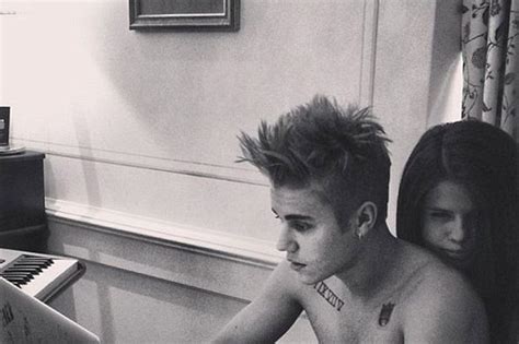 Justin Bieber And Selena Gomez Naked Instagram Photo Proves Theyre Back On Mirror Online