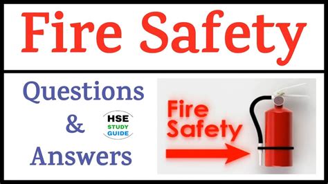 Fire Safety Interview Questions And Answers Fire Safety Interview