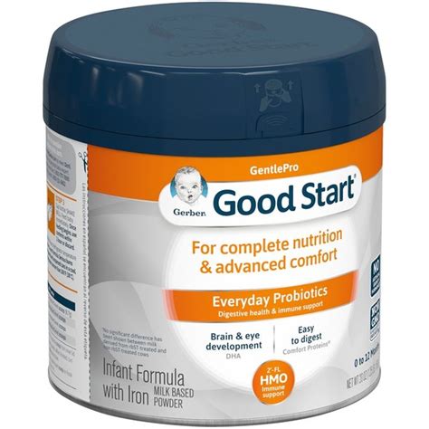 Gerber Good Start Gentlepro Powder Infant Formula 20 Oz Instacart
