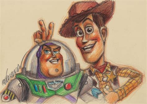 Toy Story Sheriff Woody And Buzz Lightyear Original Catawiki