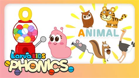 Phonics Word Episode Animal Alphabet Play Kids English Study