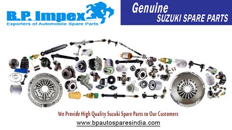 Genuine Suzuki Spare Parts Suzuki Parts India Suzuki Spare Parts