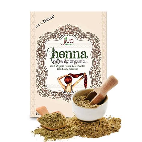 Jiva Organics Pure Henna Powder Jivaorganicfoods