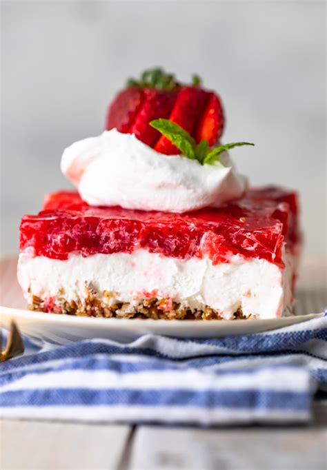 Need an idea for easter brunch? Strawberry Pretzel Salad - Sweet or Sugar Free Versions! - (VIDEO!)