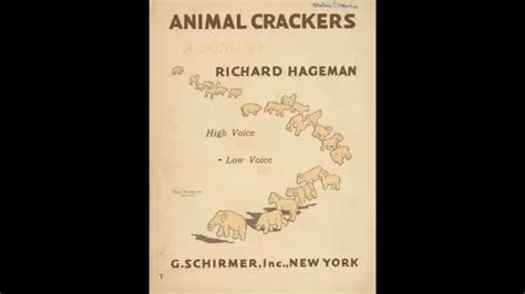 Animal Crackers 1922 Youtube