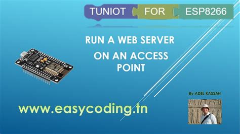 Nodemcu Esp8266 Tutorial B 04 P2 Run A Web Server On An Access Point