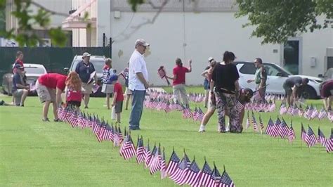 Memorial Day Veterans At Houston National Cemetery Remind People