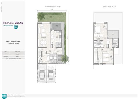 The Pulse Townhouses And Villas At Dubai South Floor Plans