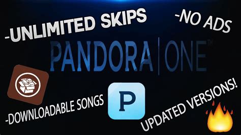 Pandora Unlimited Skips And Downloads Iphone Hack Ios 9 902 Cydia