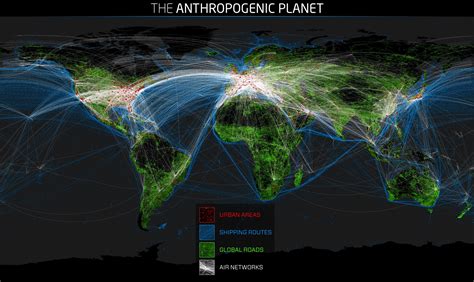 Visualizations Of The Global Flights Network Student Work