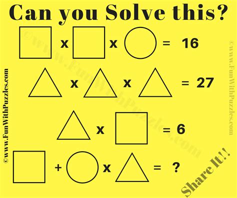 Mathematics Brain Teaser For Babe Babes With An Answer Math Riddles Brain Teasers Math