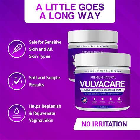 Organic Vaginal Moisturizer Vulva Balm Cream Intimate Skin Care