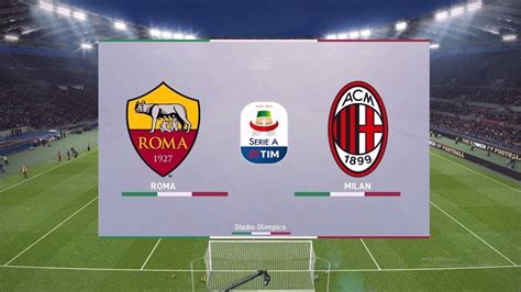 Milan'a galibiyeti getiren golleri penaltıdan franck kessie ve ante rebic kaydederken roma'nın tek sayısı ise jordan. Roma - Milan 22°giornata Serie A pronostico Pes 2019 - YouTube