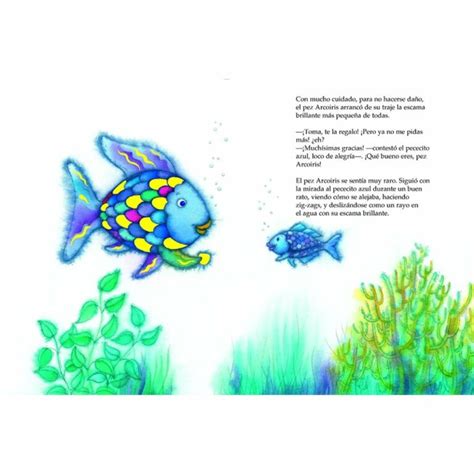 Todos los peces admiraban su belleza y . EL PEZ ARCOIRIS - Ludoplanet