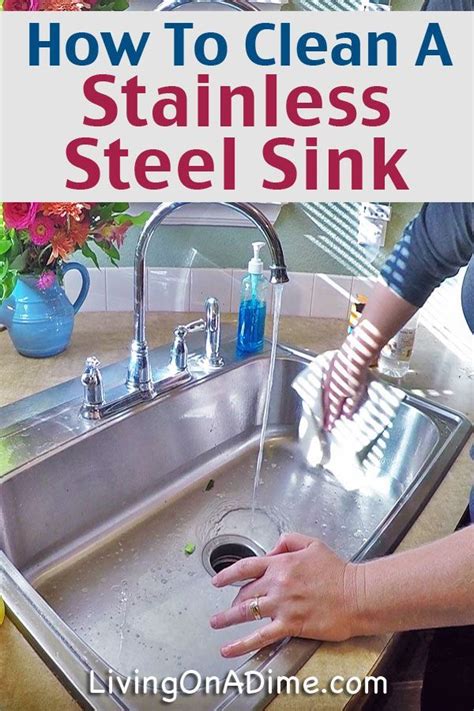 How To Clean A Stainless Steel Sink Stainless Steel Sinks Clean
