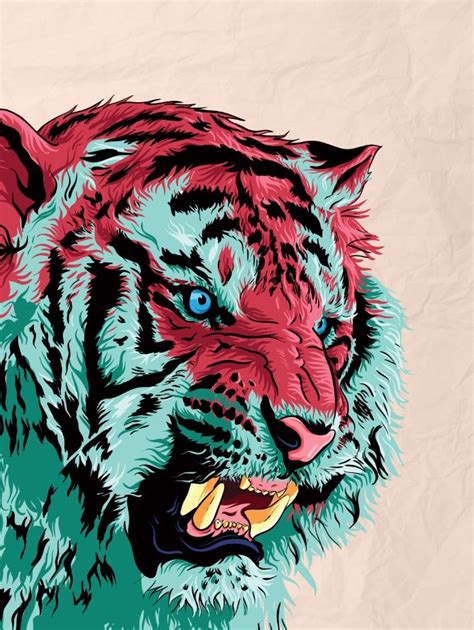Tiger Canvas Print By Roland Banrevi Society6 Tiger Art Tiger