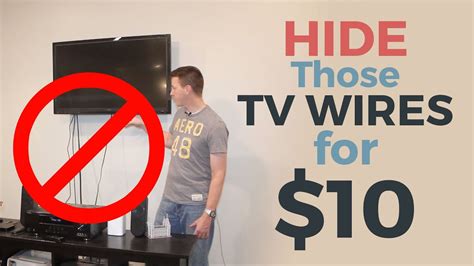 How To Hide Your Tv Wires For 10 Youtube