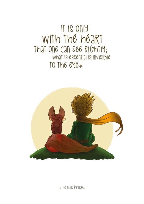 The Little Prince Poster Illustrations Typography Wall Hanging Wall
