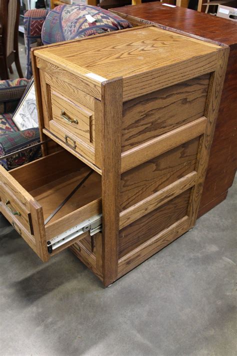 You need to know how much data you are going to store in those cabinets and the sizes of the many file cabinets contain interlock devices to prevent you from opening more than one drawer at a time. REPRODUCTION OAK 3 DRAWER FILE CABINET