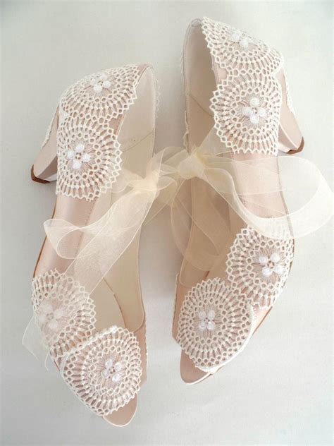 Wedding Shoes Champagne Ivory Boho Bridal Shoes 2831917 Weddbook