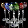 «Aleks-Crystal.com» - Bohemia crystal Wine glasses!