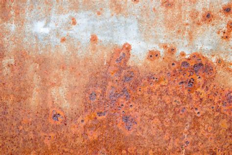 Free Old Red Rust Metal Background Free