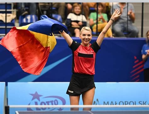 Bernadette Szocs Campioană Europeană La Tenis De Masă La Cracovia