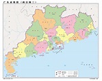 广东省地图政区版高清3 - 广东省地图 - 地理教师网