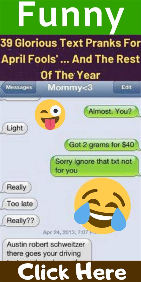 April Fools Pranks Over Text For Girlfriend : Crazy Collection of April