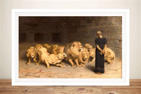Buy A Classic Print Of Daniel In The Lions Den Classic Art Prints