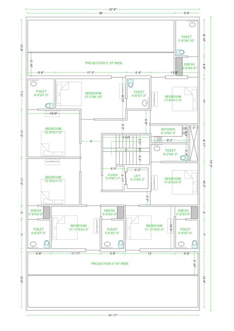 Draw 2d Architecture Floor Plans In Autocad By Taruns11 Fiverr