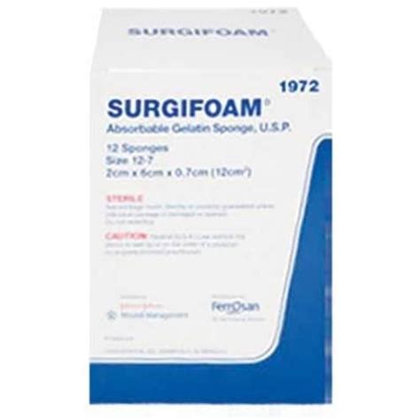 Suroam Absorbable Gelatin Sponge Medical Supplies And Equipment