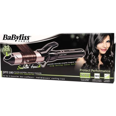 Easy hair curling tutorial in this video i show you haw to get loose curls. BaByliss Pro 180 Curling Iron Sublim Touch 32 mm - eleven.se