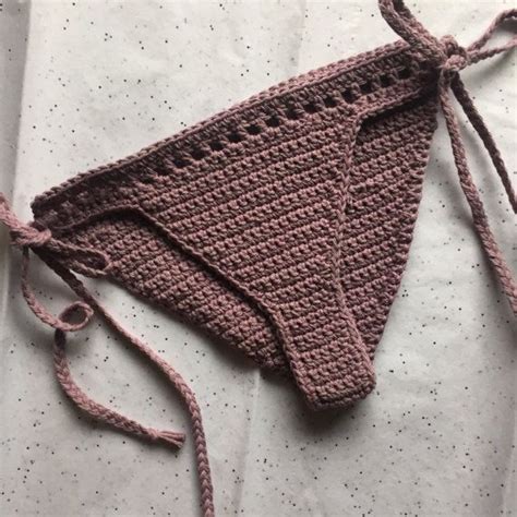Fondo De Bikini De Ganchillo Crochet Fondos Del Bikin Lilac Crochet