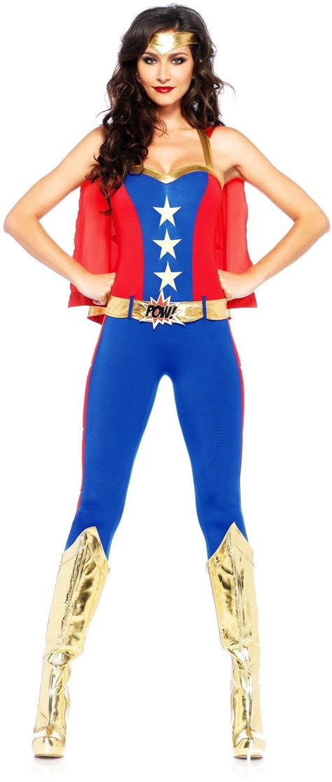 The Sexiest Female Superhero Costumes Wonder Woman Wonder Woman Costume Superhero Costumes