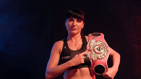 Wbo Wbo World Jr Lightweight Female Champion Ewa Brodnicka Faces