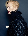 Tilda Swinton Poses in Chanel Looks for Vogue Korea Shoot