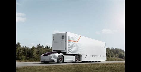 Volvo Trucks Pr Sente Un Concept De Camion Autonome Sans Cabine Truck