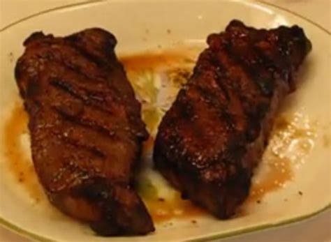 Grilled Beef Strip Steak Bigoven 177663
