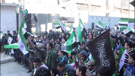 ‬مظاهرة لأحرار حي ‫بستان القصر في حلب‬ تؤكد على إستمرار الثورة وإسقاط النظام 2016 3 18 Youtube