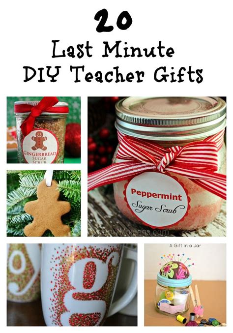 The ultimate guide to birthday gifts for dad. 20 Last Minute DIY Teacher Gifts #diy #gifts | Teacher ...