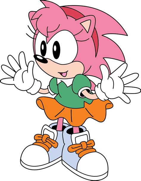 Plik Classic Amy 2 Png Sonic Wiki Fandom Powered By Wikia