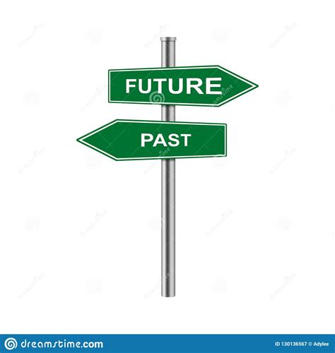 Stock Vector Arrows Sign Future And Past Stock Image Illustration Of