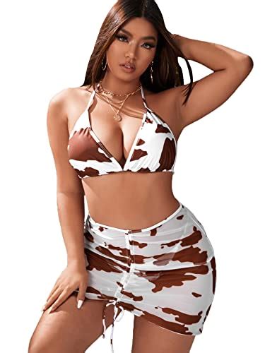 Best Plus Size Cow Bikinis For Curvy Women