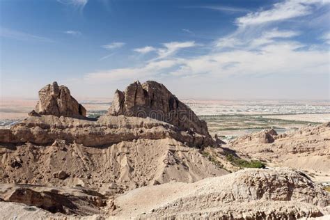 Jebel Hafeet Mountains In Al Ain Uae Stock Photo Image Of Rock