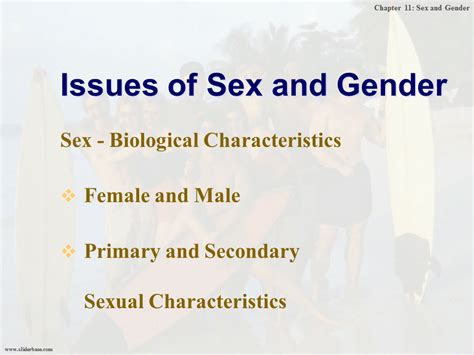 sex and gender presentation sociology