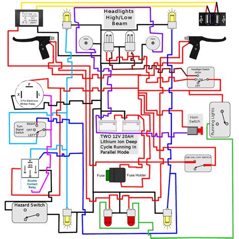 Scooter Turn Signal Wiring Diagram