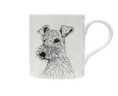 Lakeland Terrier Mug By Nadia Sparham