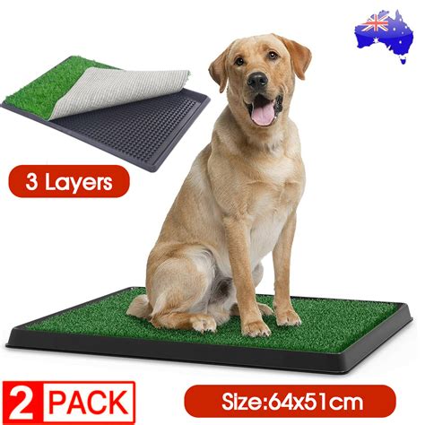 2x Portable Indoor Pet Dog Puppy Potty Training Toilet Large Loo Pad